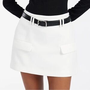 DISSH Brooklyn White skort